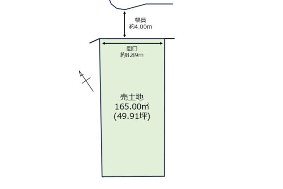 区画図(草津市矢倉1丁目)